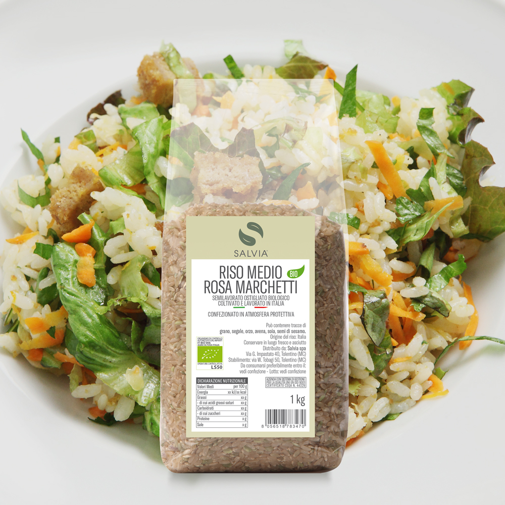 Il Riso italiano della varietà Rosa Marchetti