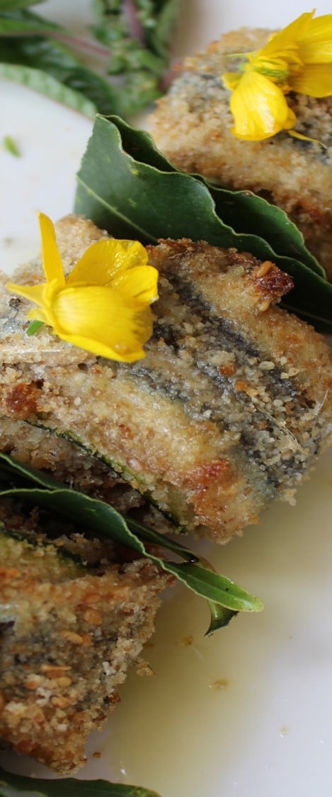 Involtino di Alici e Porri