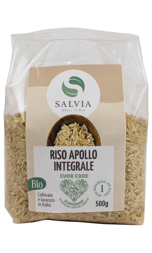 Riso apollo integrale bio 500g