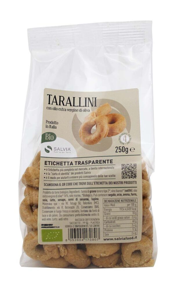 Tarallini bio - 250g