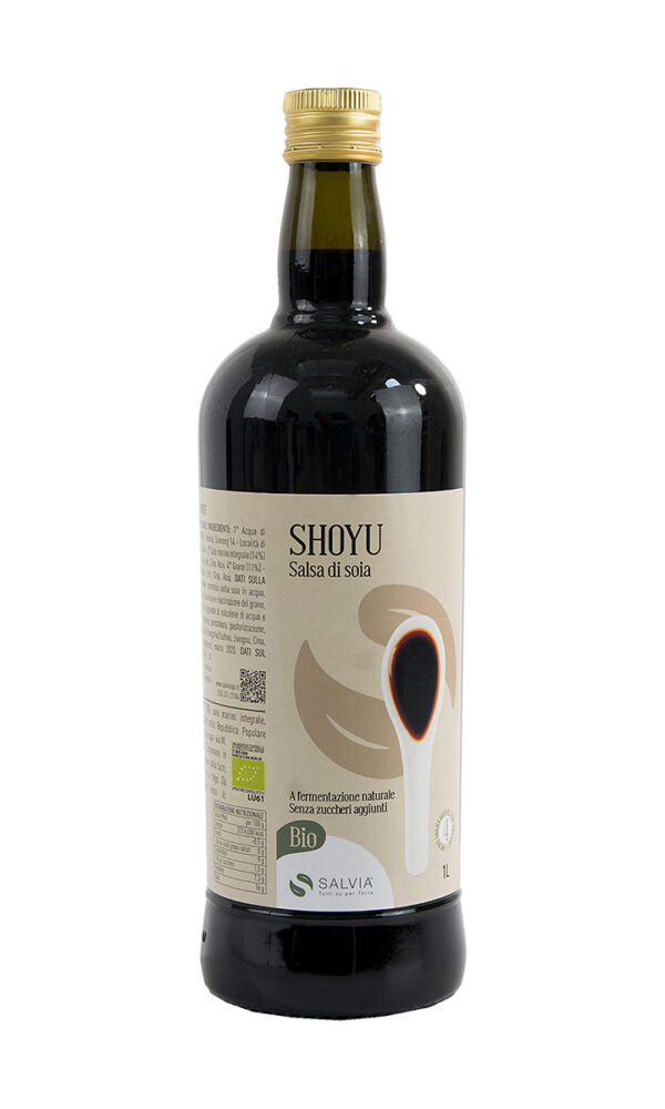 Salsa shoyu - salsa di soia bio - 1l