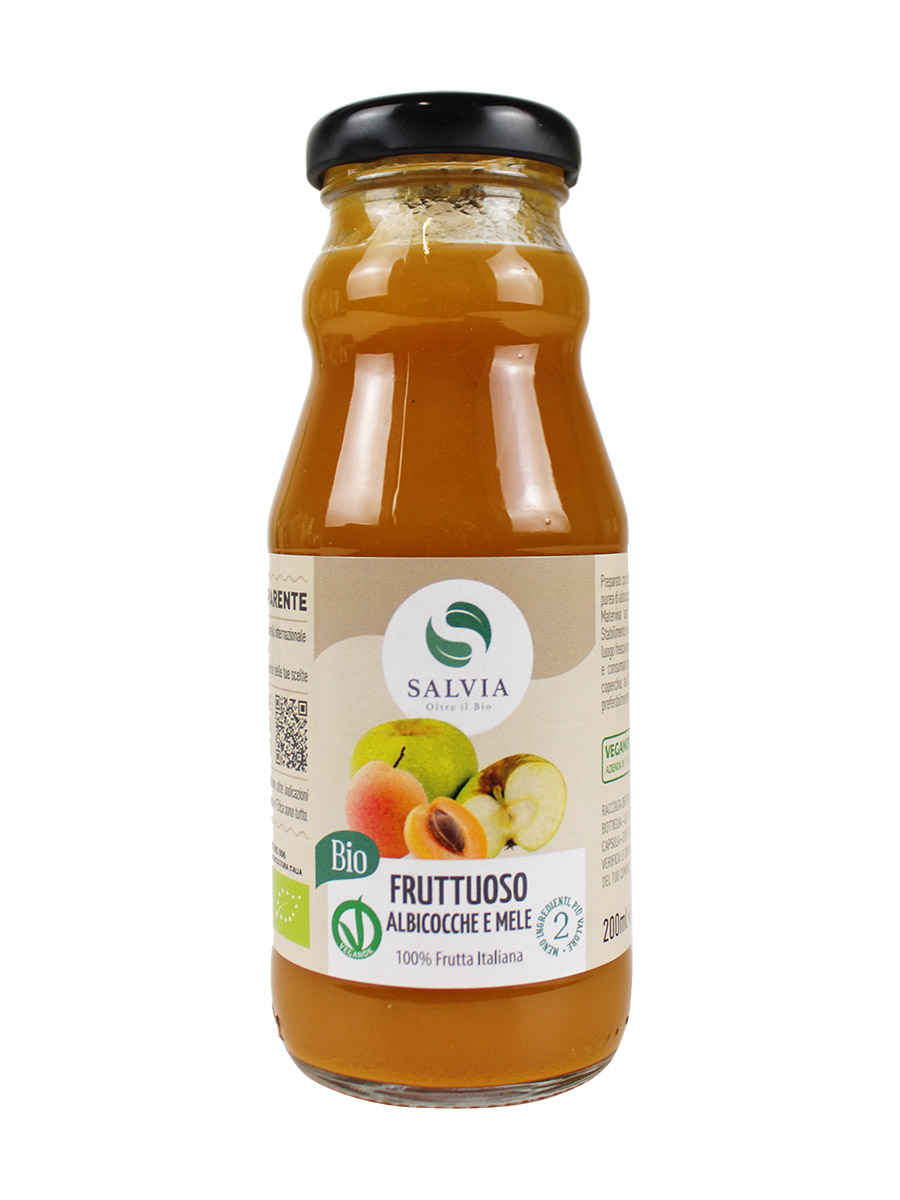 Fruttuoso - smoothie di albicocche & mele bio - 200ml