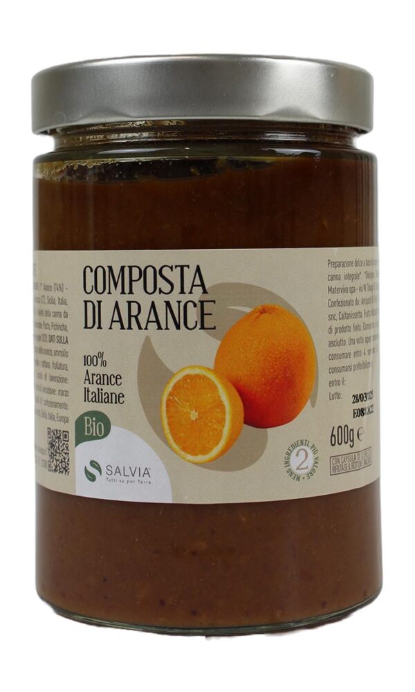 Composta di arance bio - 600g
