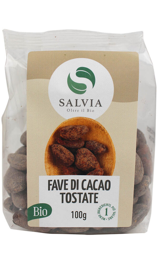 Fave di cacao tostate bio - 100g