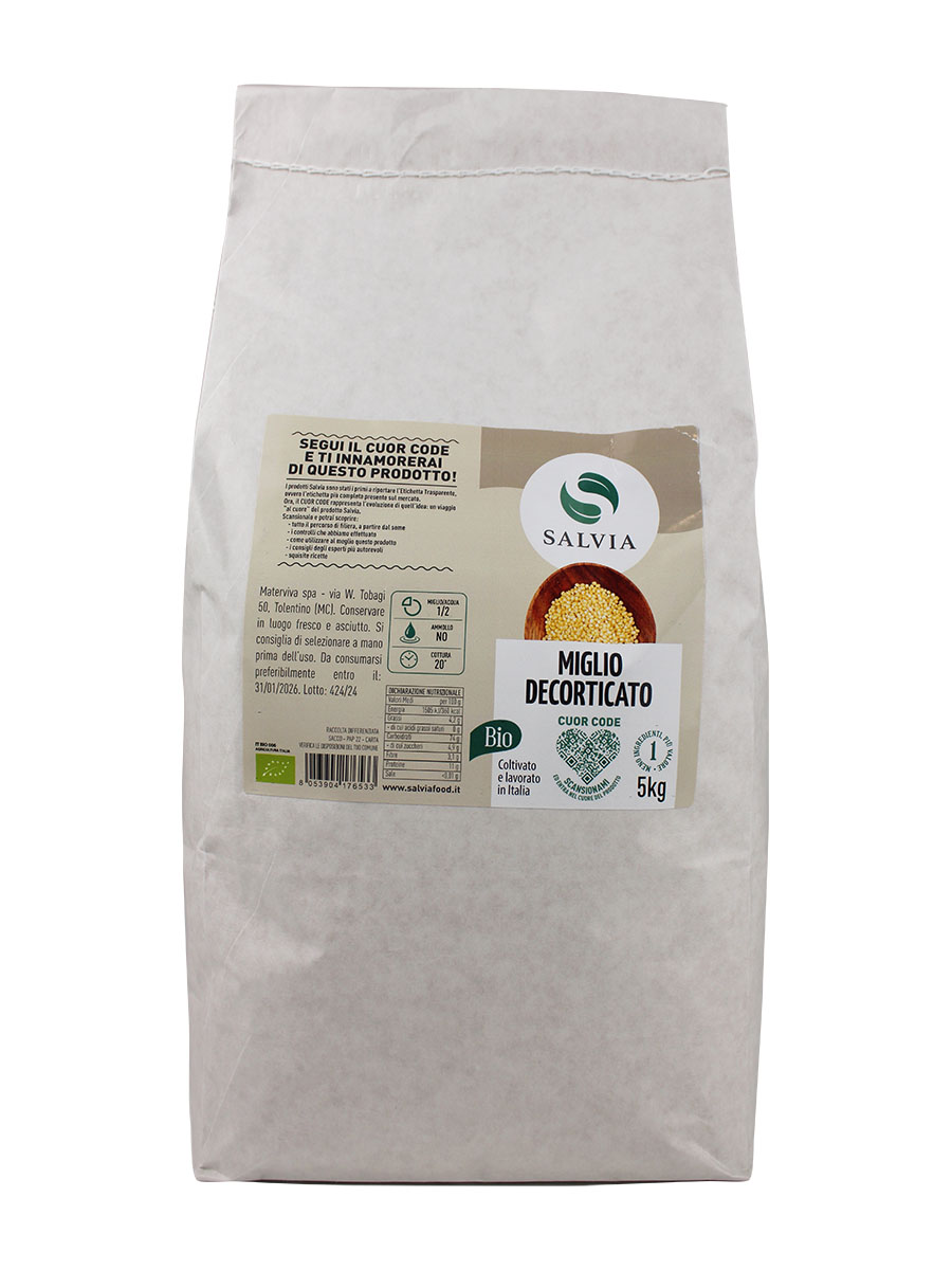 Miglio decorticato bio italiano - 5kg