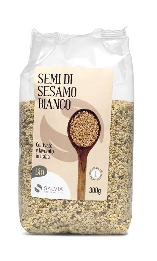Semi di sesamo bianco italiani bio - 300g