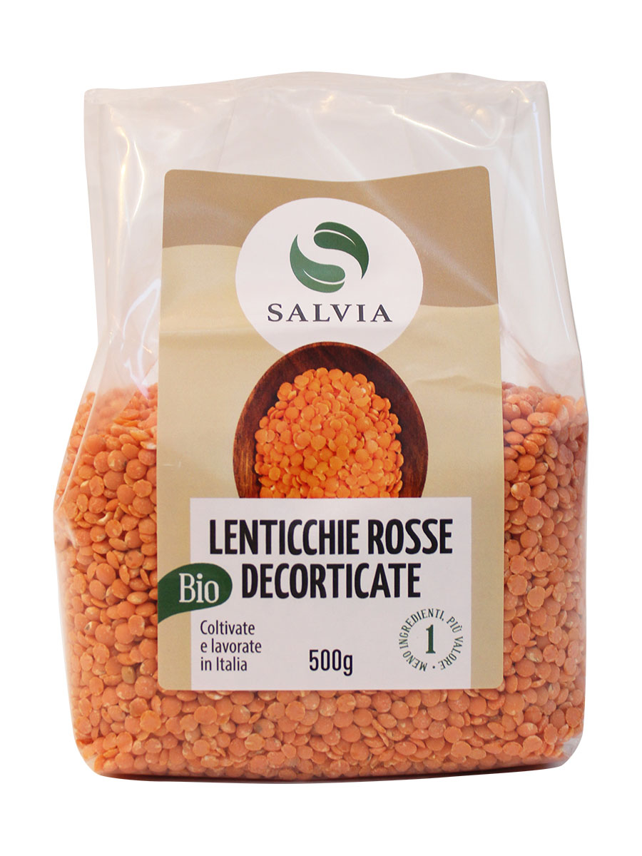 Lenticchie rosse decorticate bio - 500g