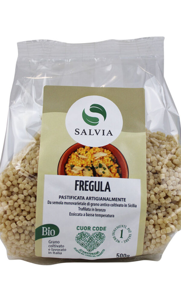 Fregula di semola di grano duro bio - 500g
