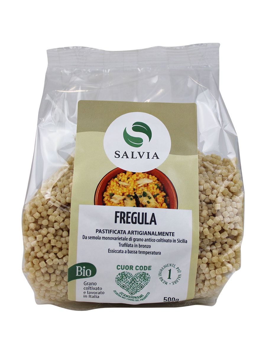 Fregula di semola di grano duro bio - 500g