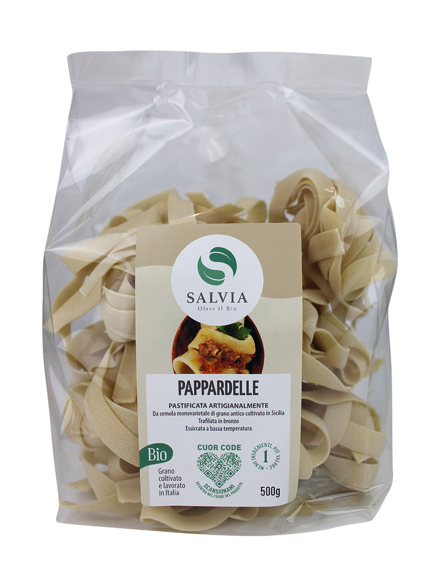 Pappardelle di semola di grano duro bio - 500g