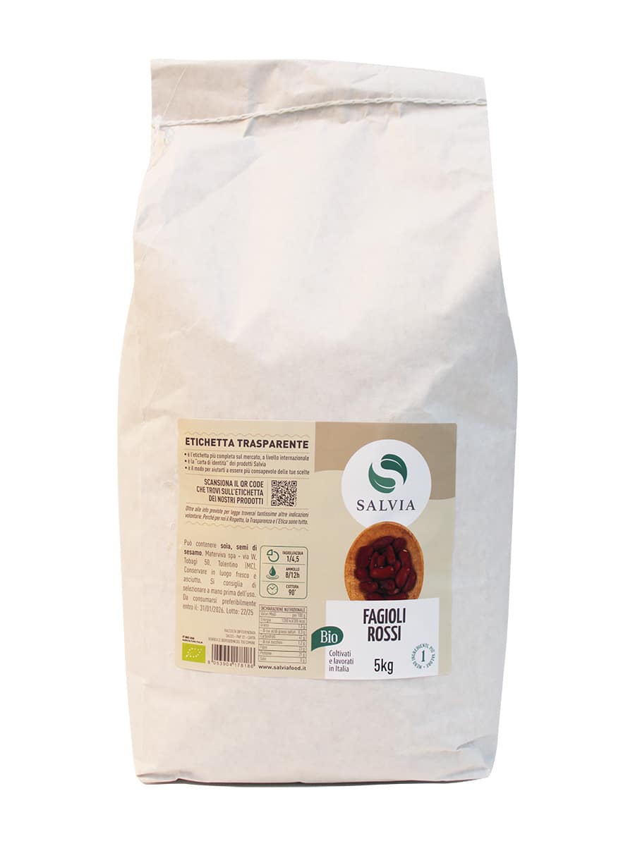Fagioli rossi bio - 5kg