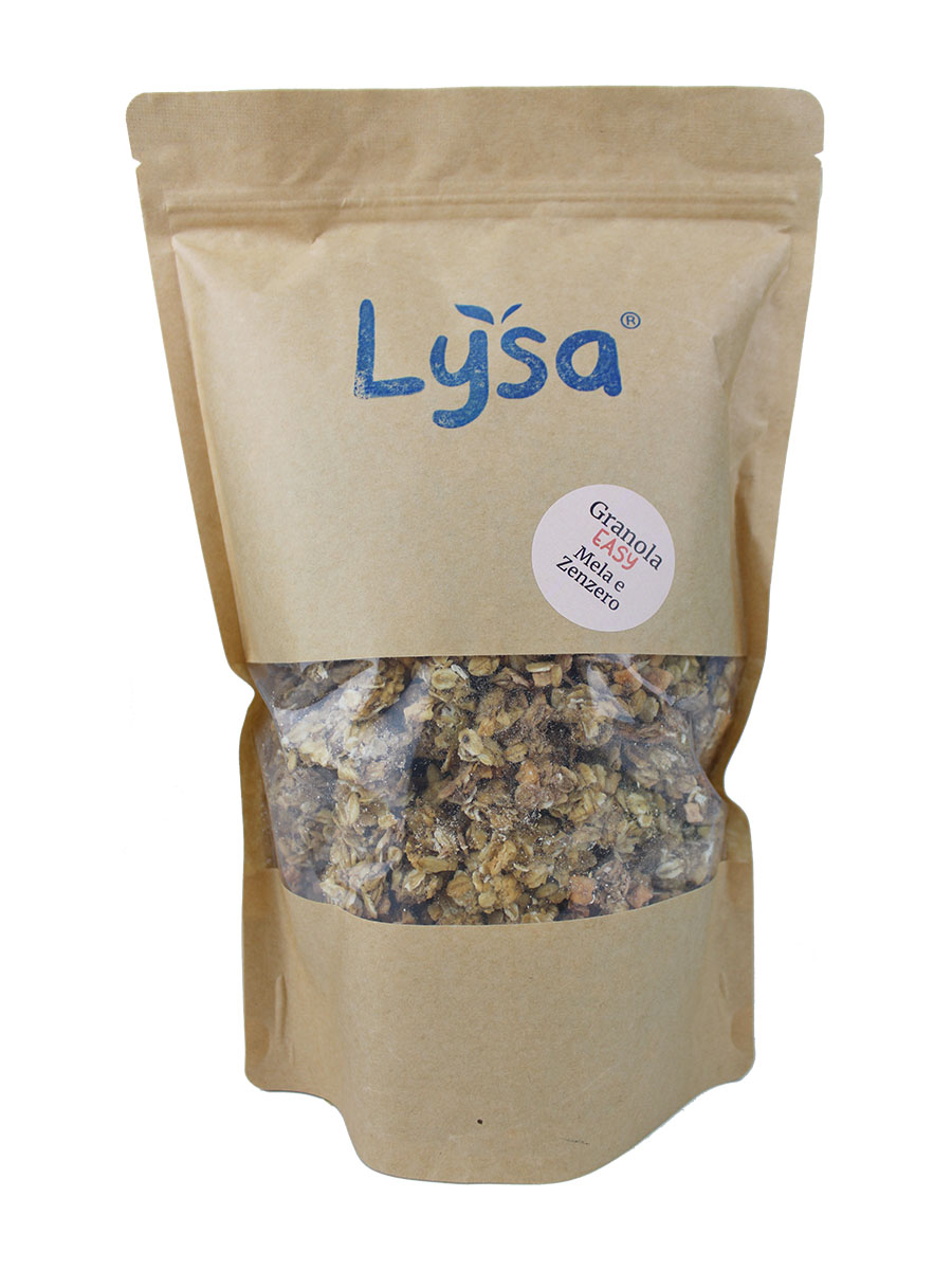 Granola bio easy - mela e zenzero senza glutine - 800g