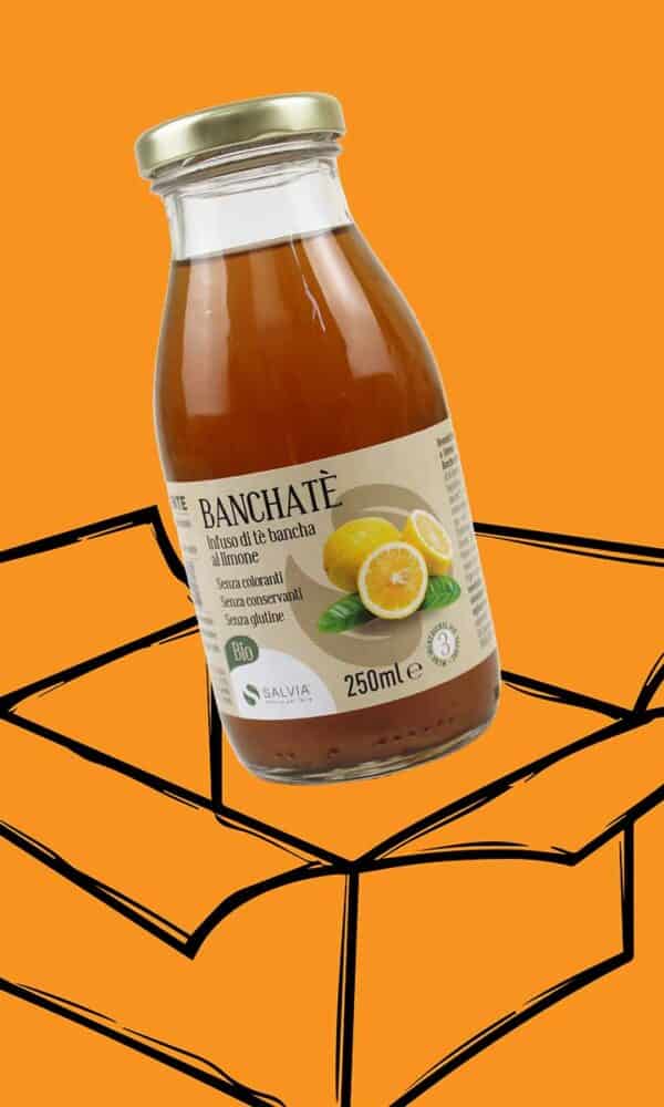 Té bancha al limone bio - 250ml - cartone 12 pz