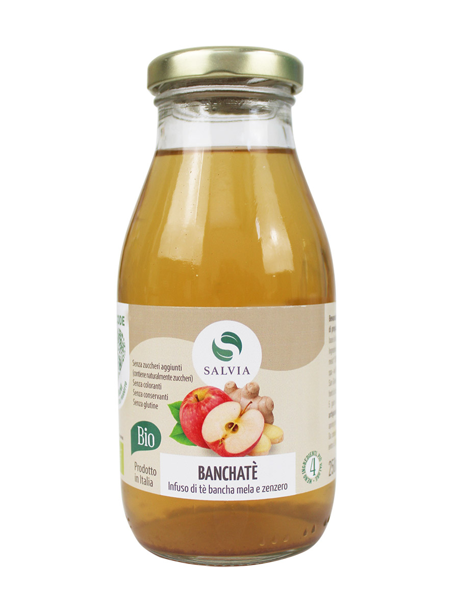 Té bancha mela & zenzero bio - 250ml