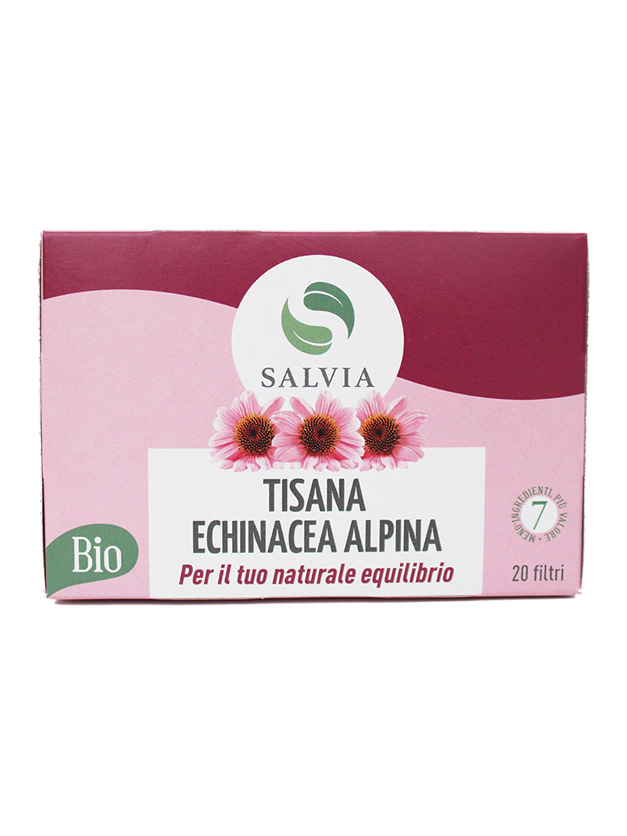 Tisana echinacea alpina bio - in filtri - 30g