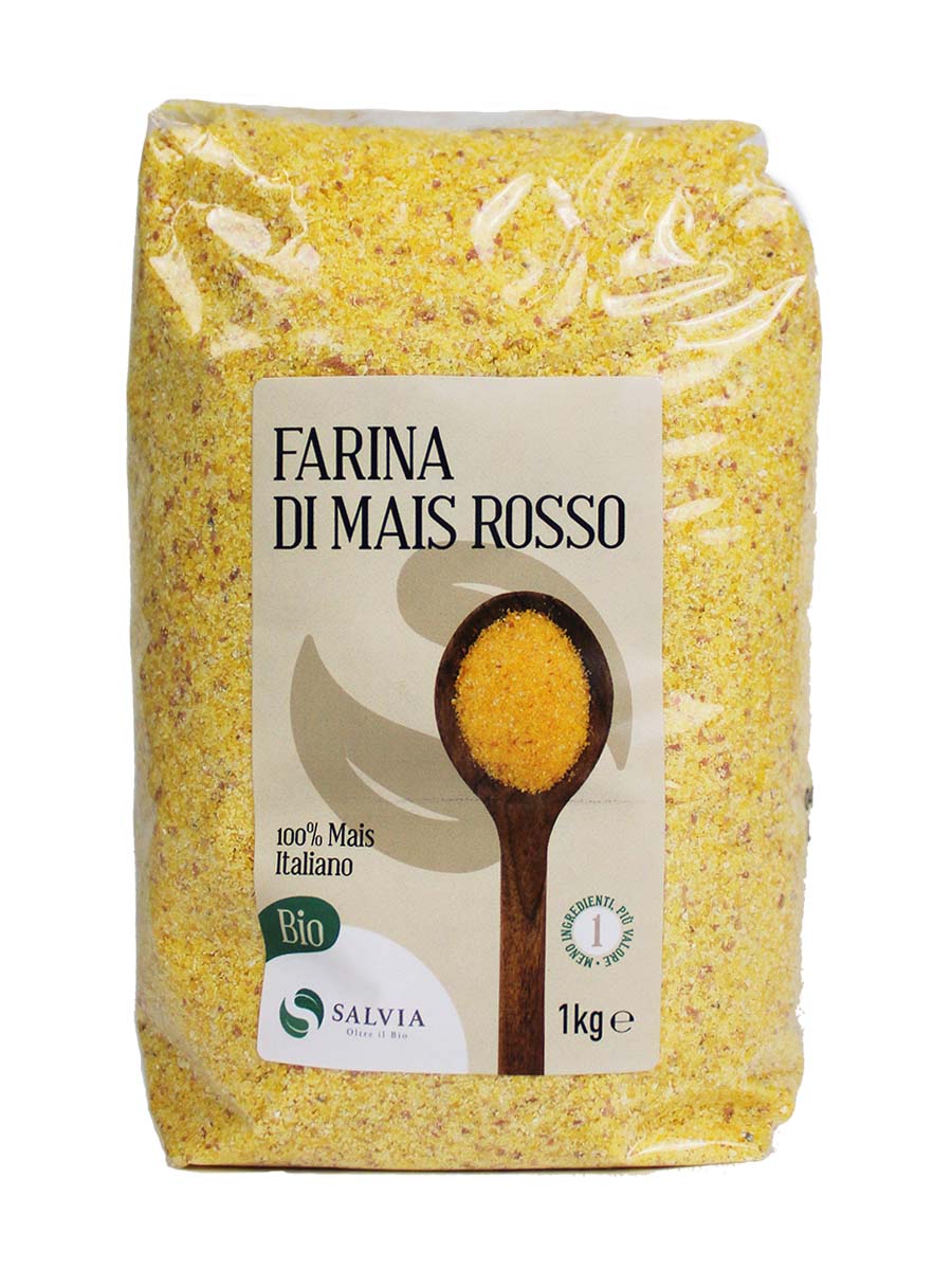 Farina di mais rosso bio 1kg