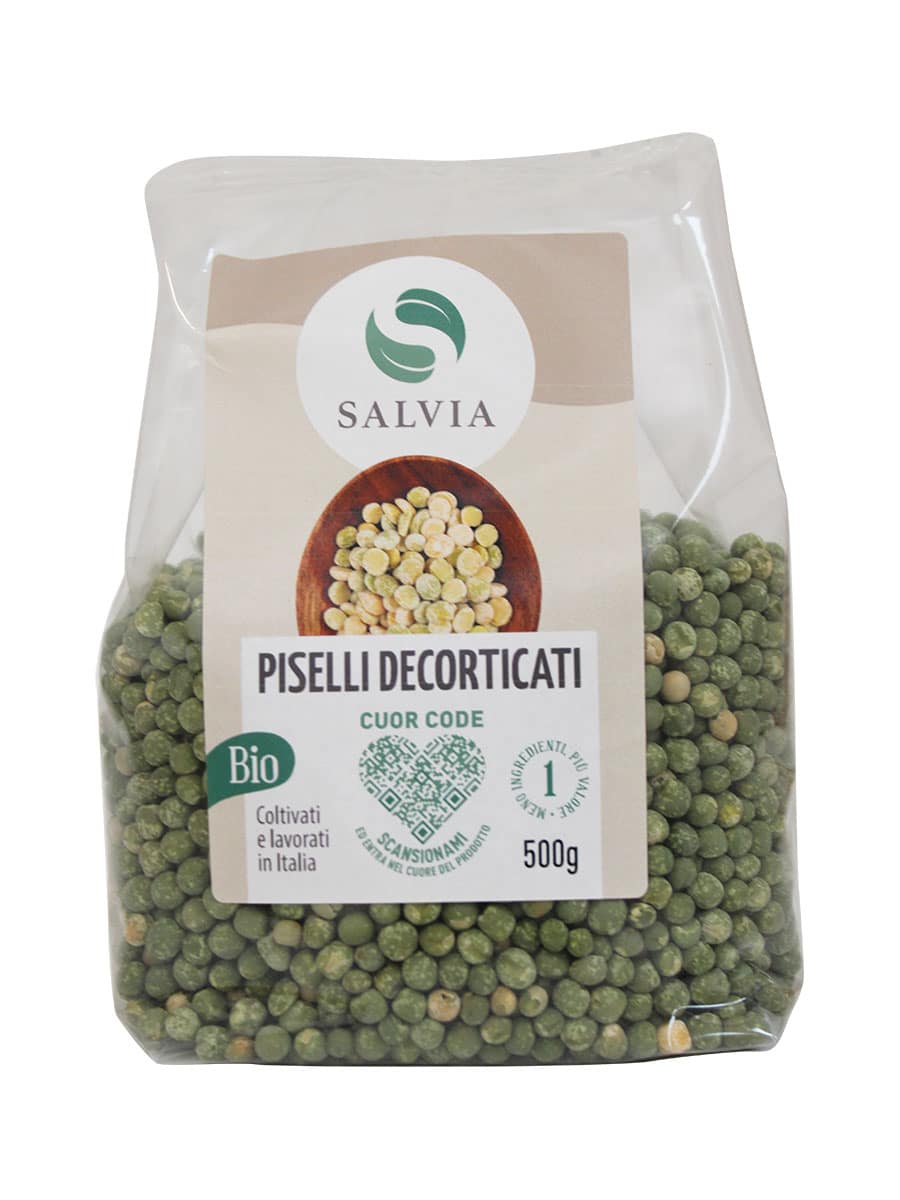 Piselli decorticati bio - 500g