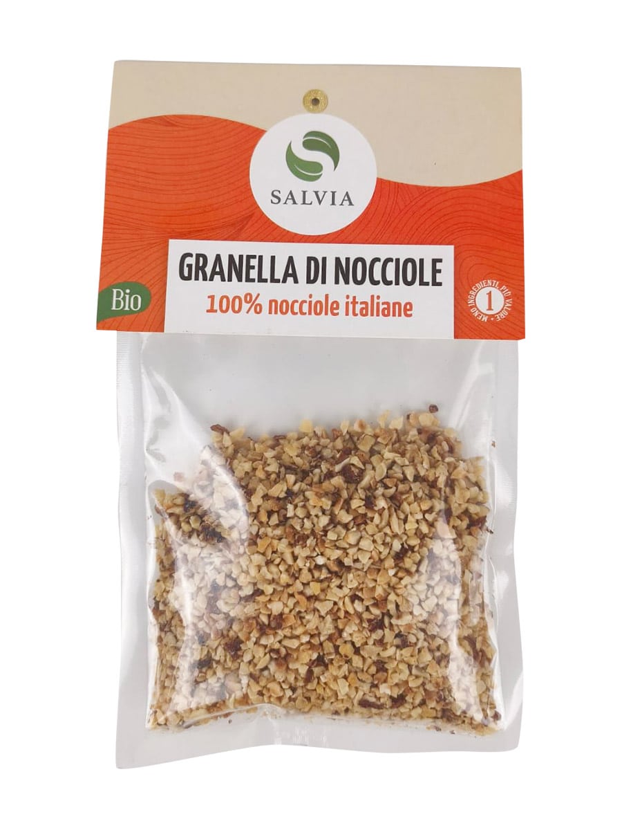 Granella di nocciole tostate bio - 125g