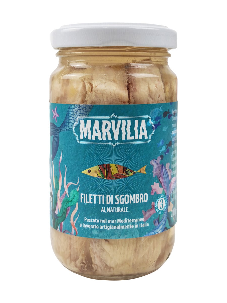 Filetti di sgombro al naturale - 200g