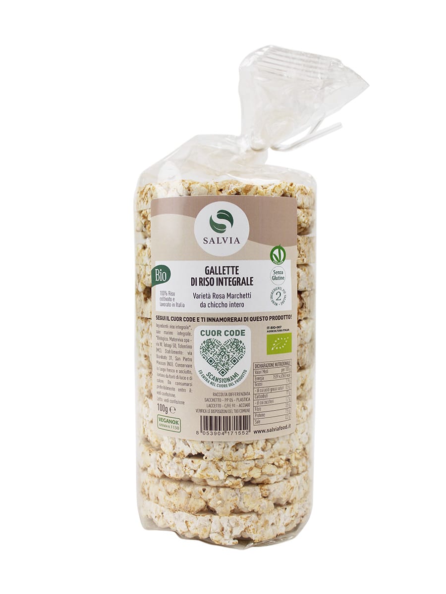 Gallette di riso integrale bio - 100g