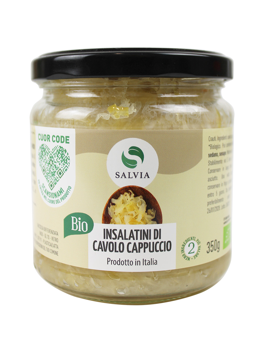 Insalatini di cavolo cappuccio bio - 350g