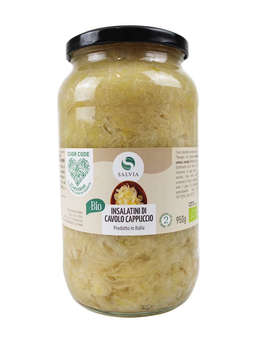 Insalatini di cavolo cappuccio bio - 950g
