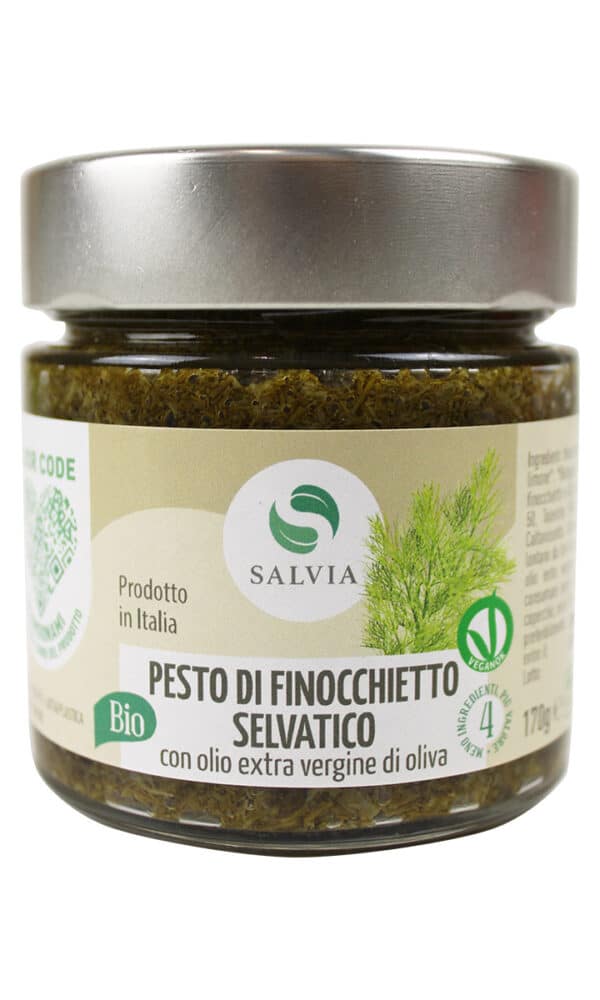 Pesto al finocchietto selvatico bio - 170g