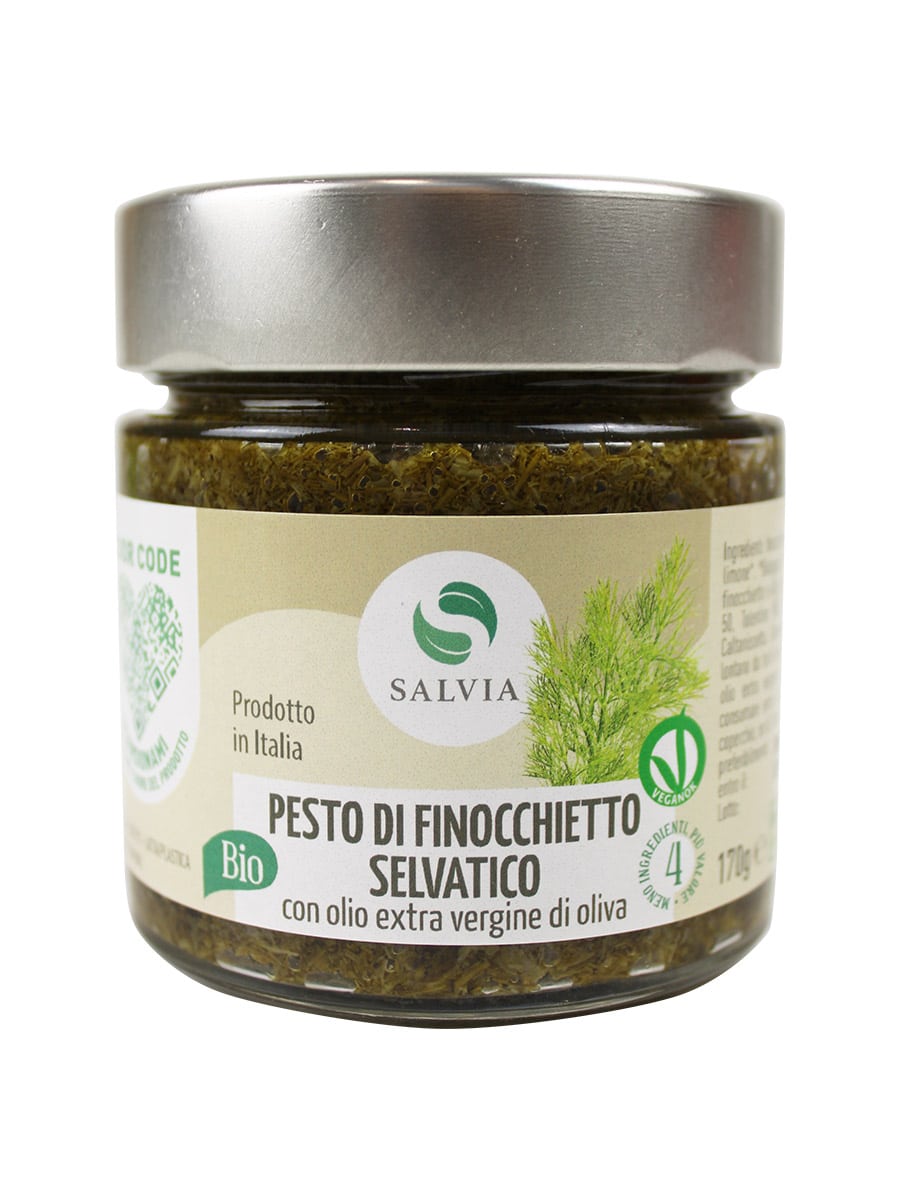 Pesto al finocchietto selvatico bio - 170g