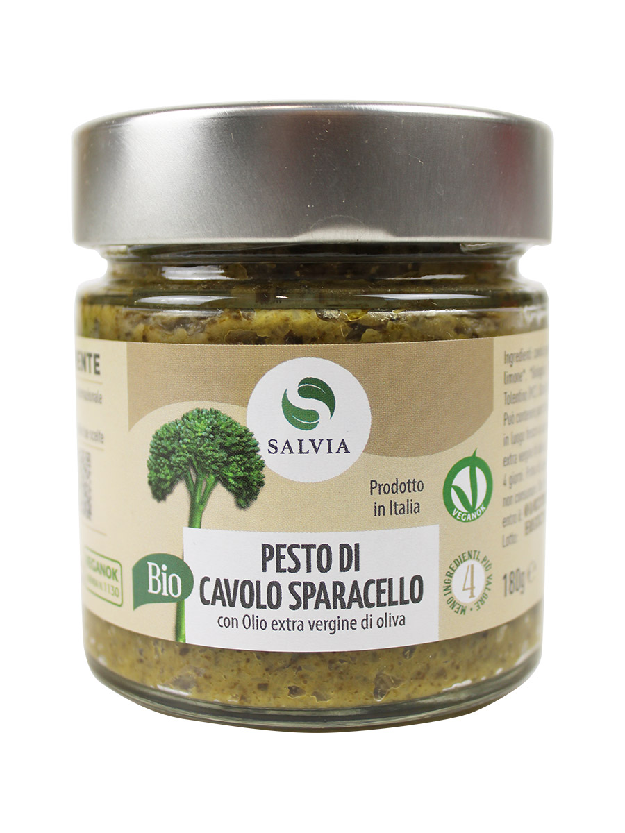 Pesto al cavolo sparacello bio - 180g