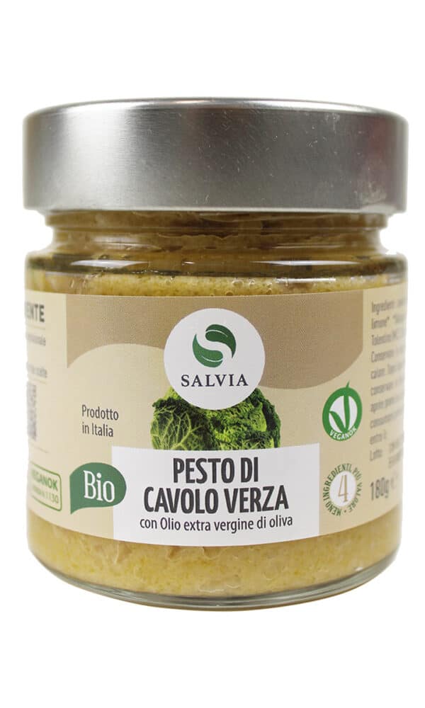 Pesto di cavolo verza bio - 180g