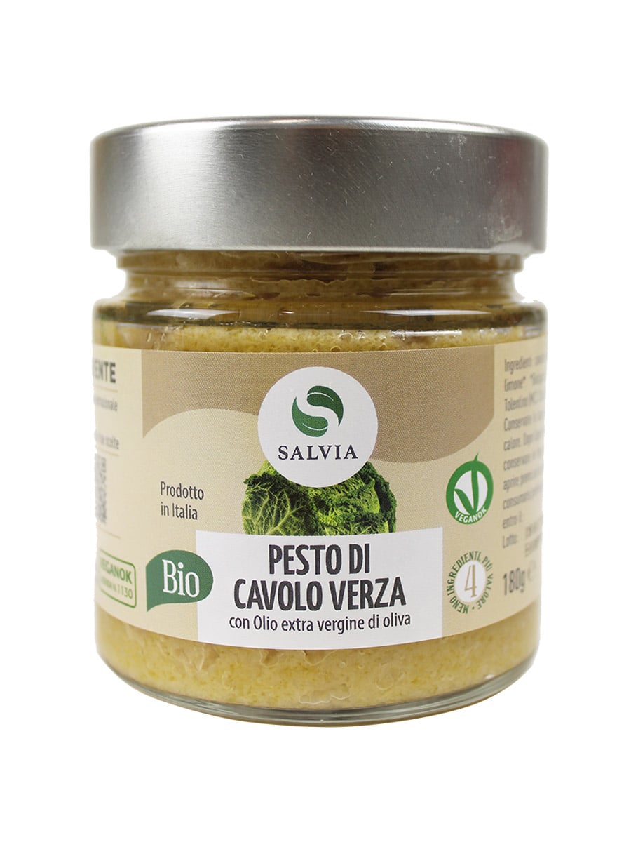 Pesto di cavolo verza bio - 180g