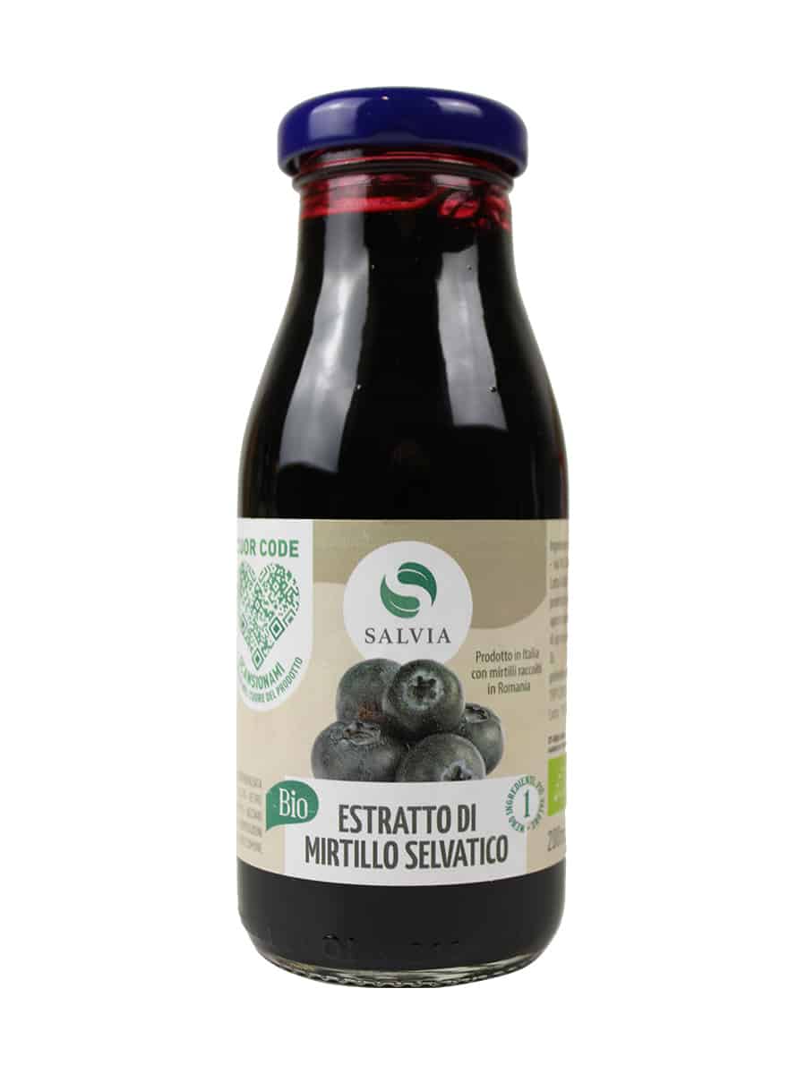 Estratto di mirtillo selvatico bio - 200ml