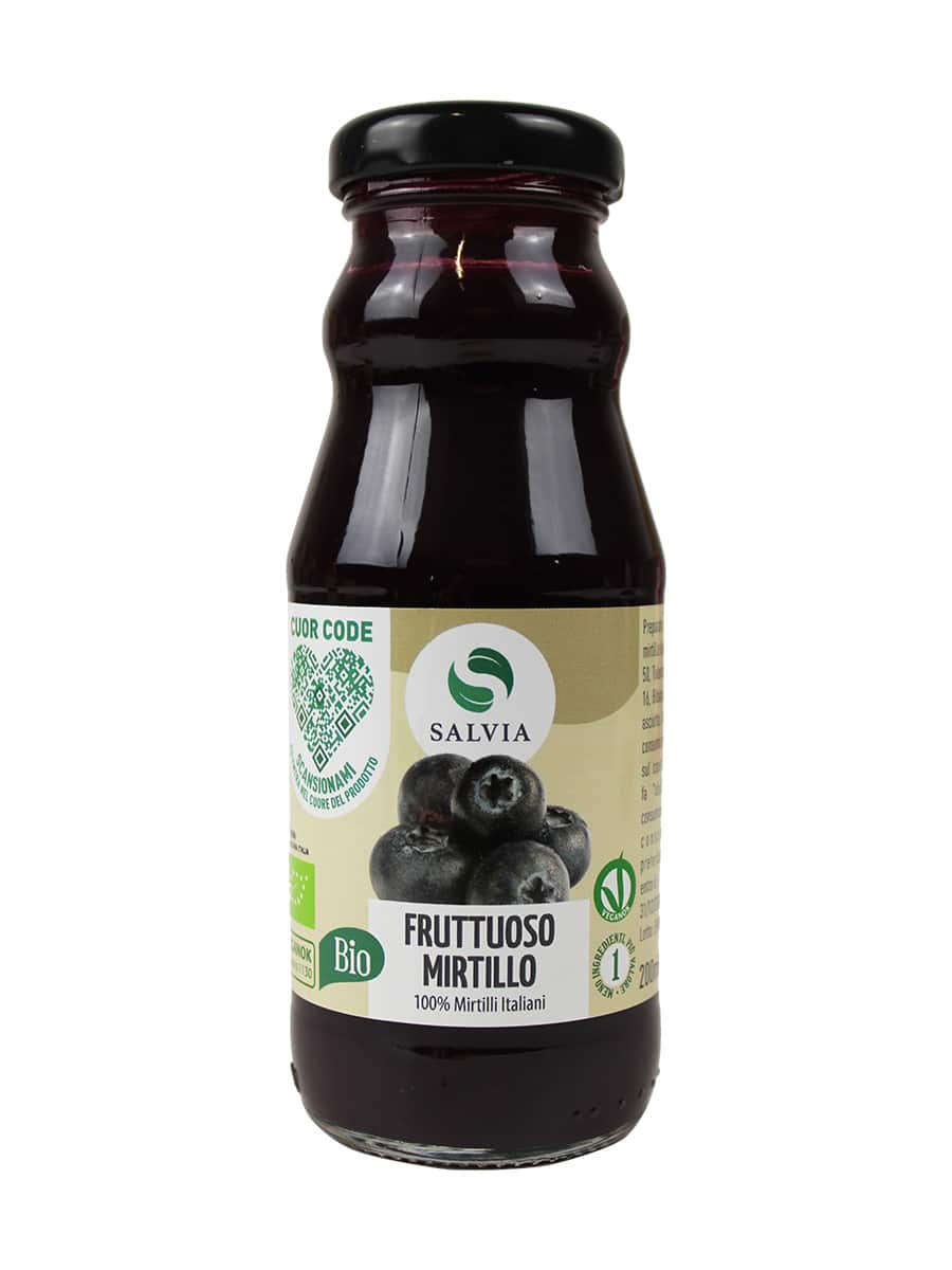 Fruttuoso - smoothie di mirtilli bio - 200ml