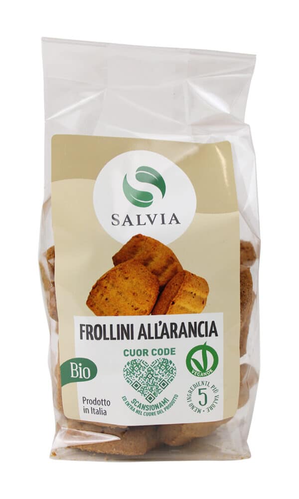 Frollini all'arancia bio - 200g