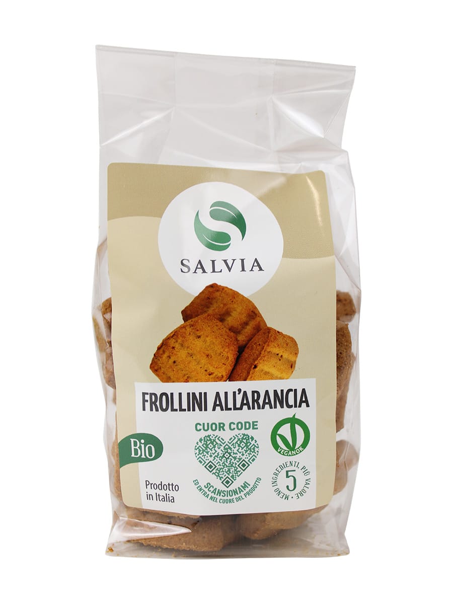 Frollini all'arancia bio - 200g