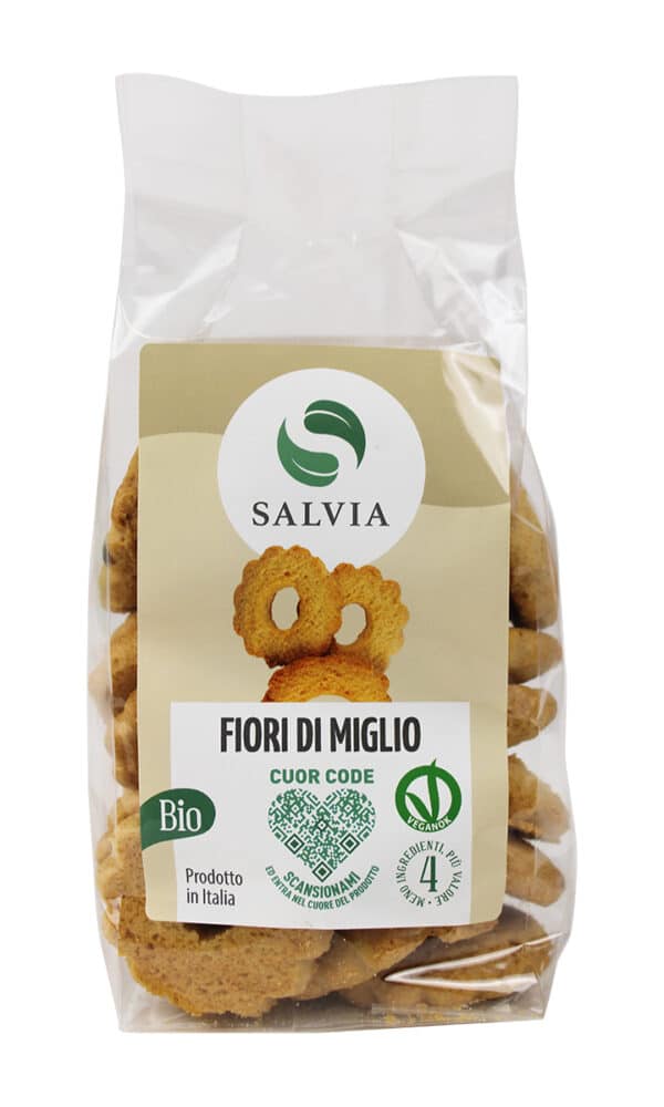 Fiori di miglio - biscotti bio - 200g