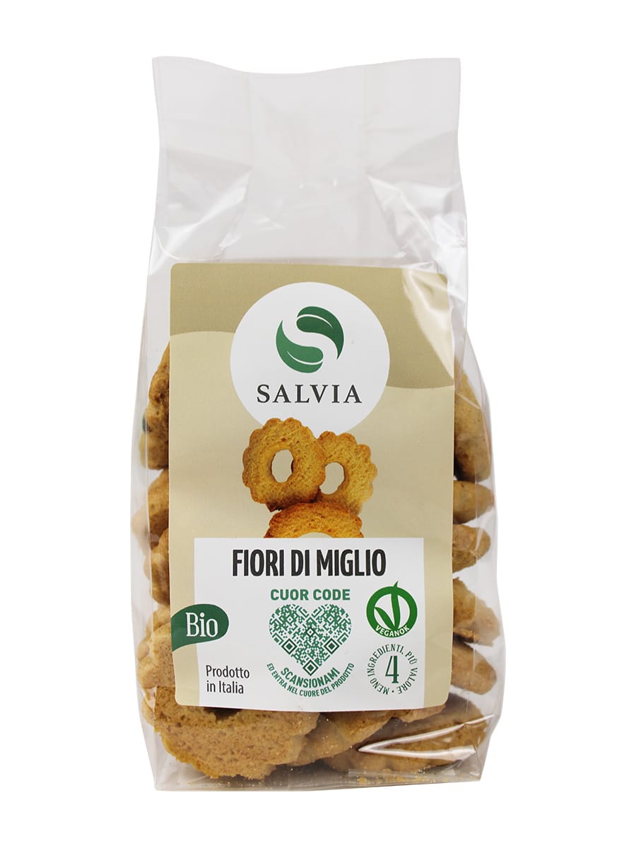 Fiori di miglio - biscotti bio - 200g