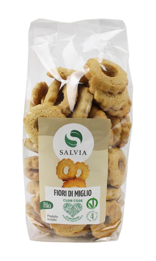 Fiori di miglio - biscotti bio - 500g