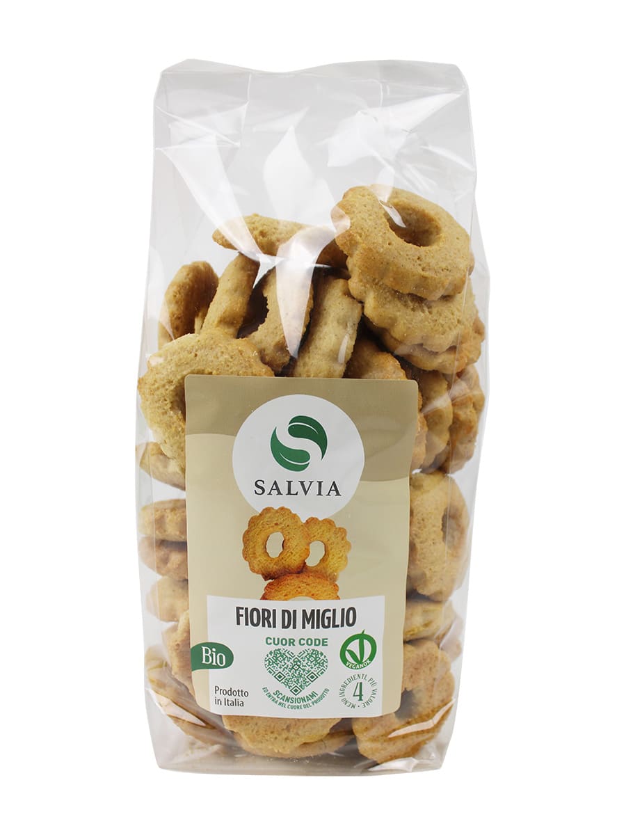 Fiori di miglio - biscotti bio - 500g