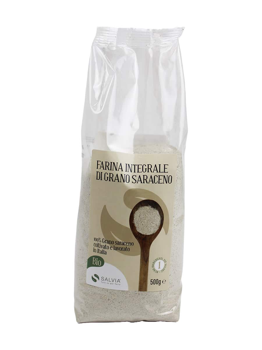 Farina integrale di grano saraceno bio italiana - 500g