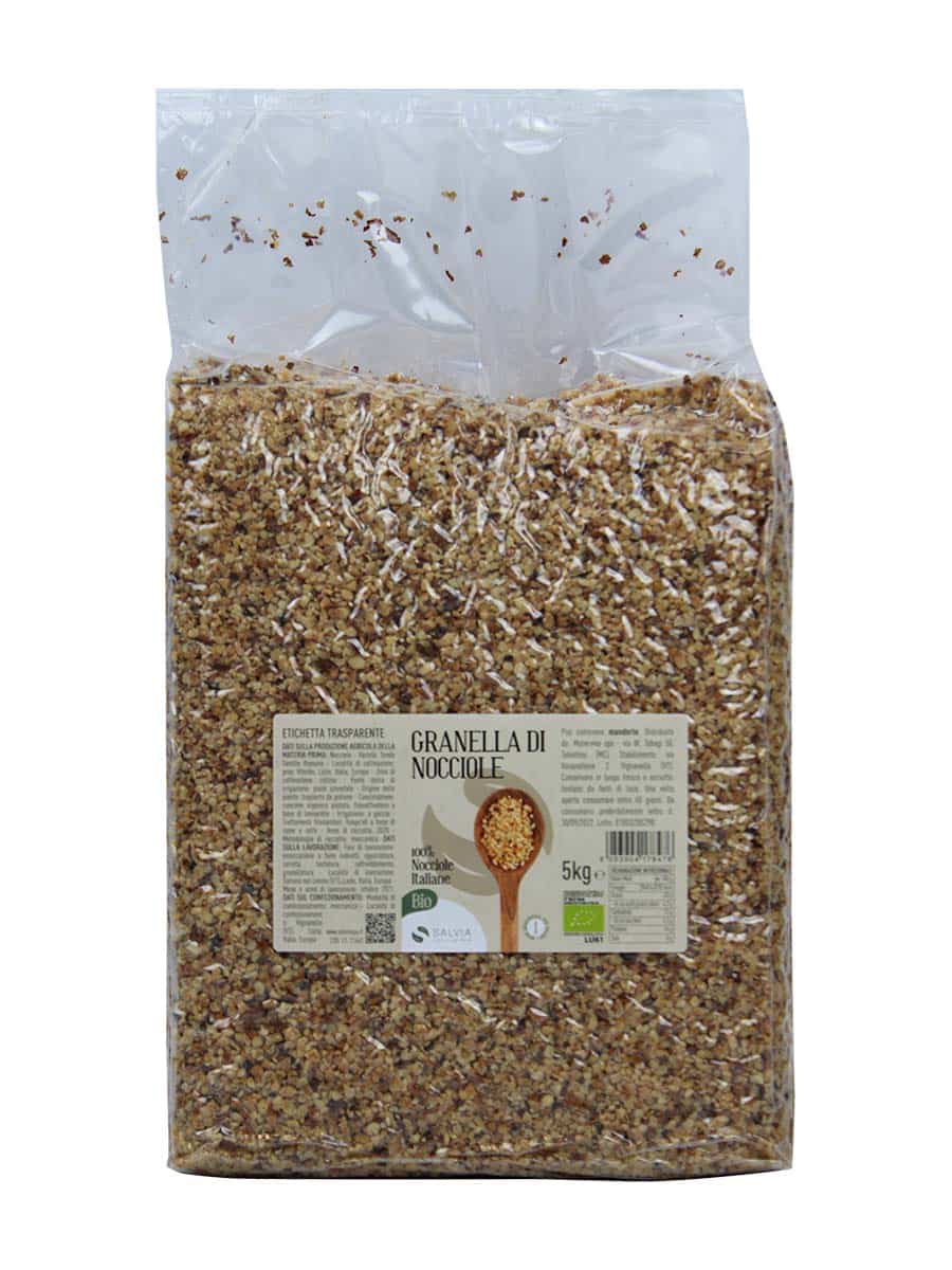 Granella di nocciole bio - 5kg