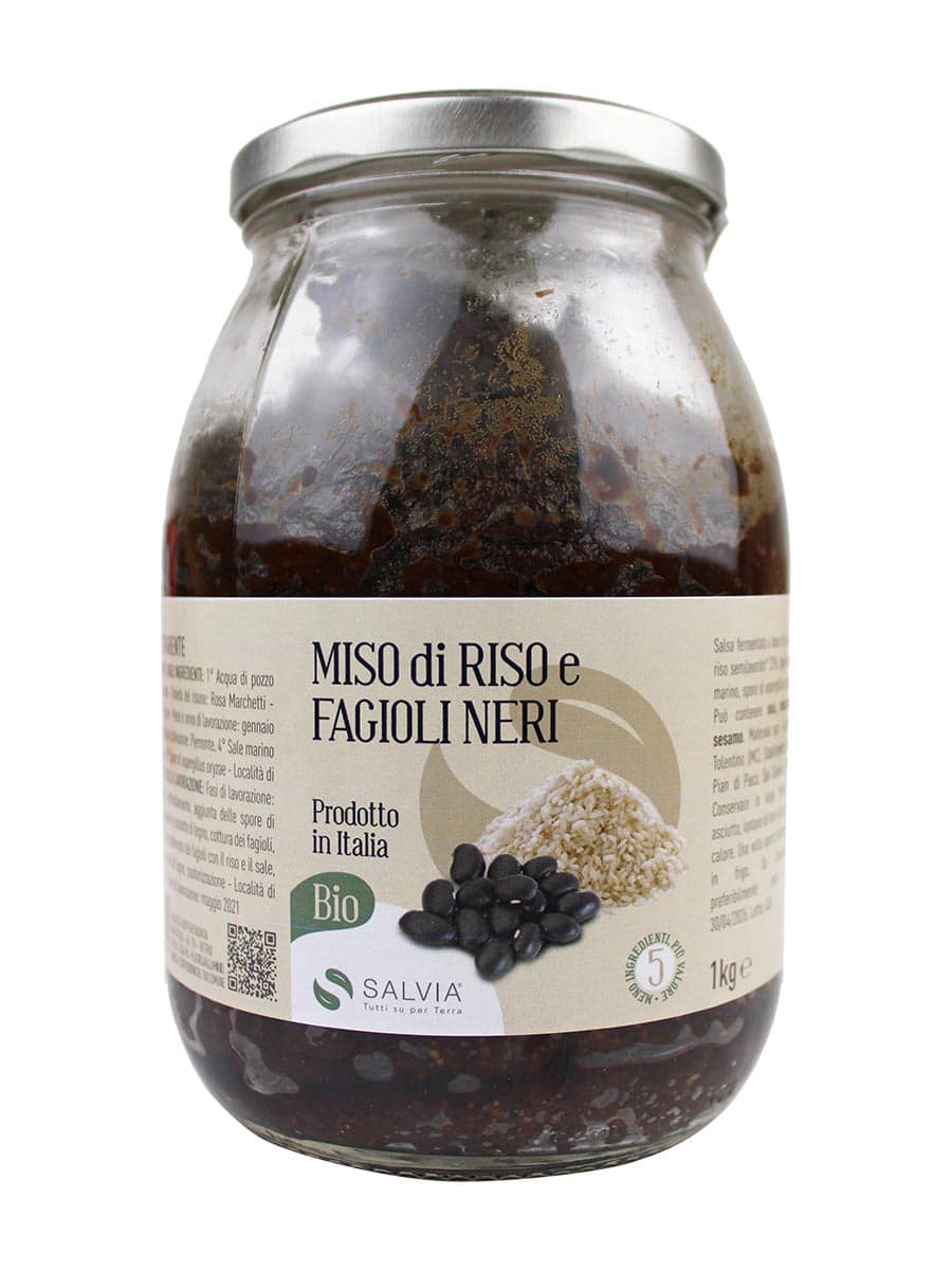 Miso di riso & fagioli neri italiano bio – 1kg