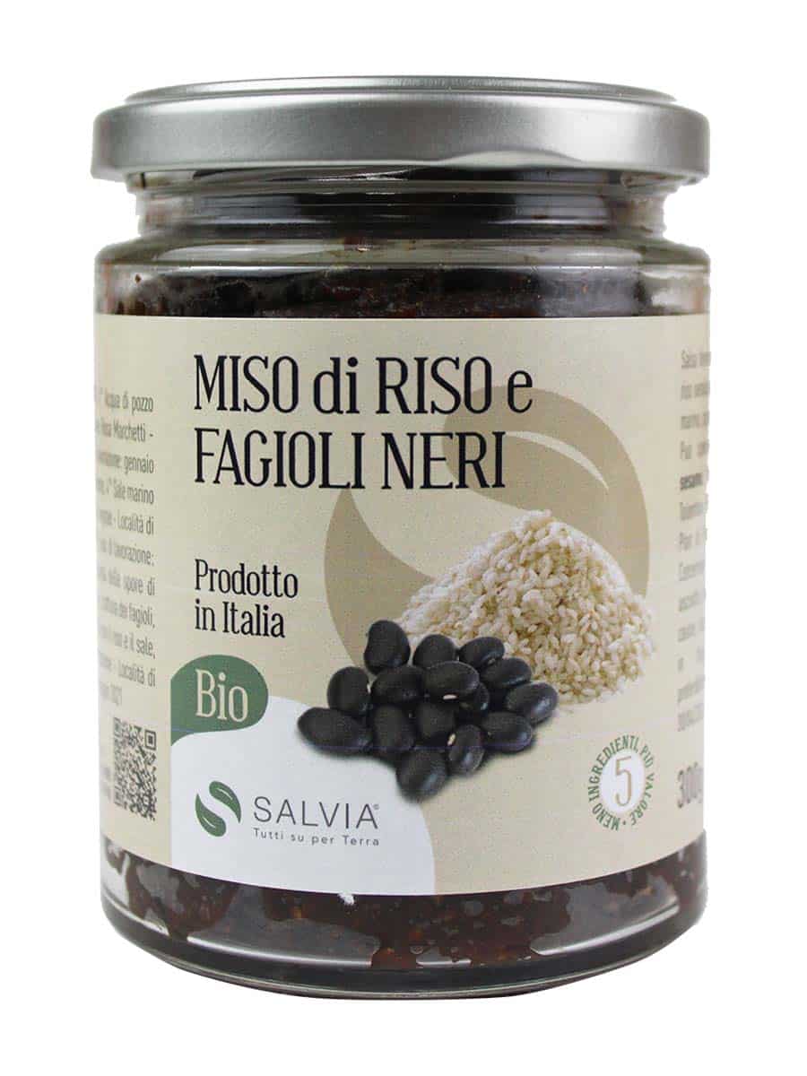 Miso di riso & fagioli neri italiano bio – 300g